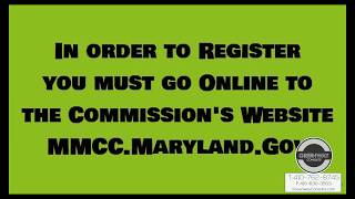 Maryland Medical Marijuana Registration Tutorial