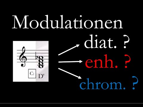 Exkurs: Diatonische, enharmonische und chromatische Modulation im Vergleich | Musiktheorie