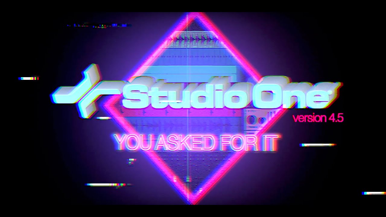 Introducing Studio One 4.5 - YouTube