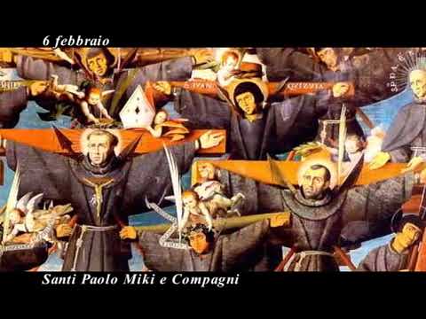 6 Febbraio. San Paolo Miki e Compagni (Martiri).