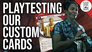 Playtesting our custom expansion with Daniel from @Quick_Learner | ARKHAM HORROR: CUSTOM CORNER