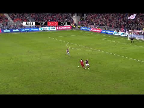 .@RocketLeague Replay: 85' Quick foot work from @torontofc's Giovinco