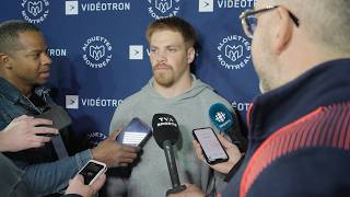 Points de presse - Davis Alexander, Arnaud Desjardins et Jason Maas