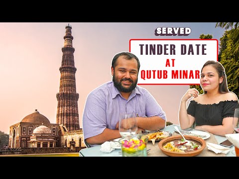 Exploring Delhi's Most Romantic Restaurant Near Qutub Minar | Tinder Date Special | Served #11