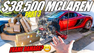 TAKING APART the $38,500 MCLAREN...WHY WAS IT SO CHEAP?? (PART 3)