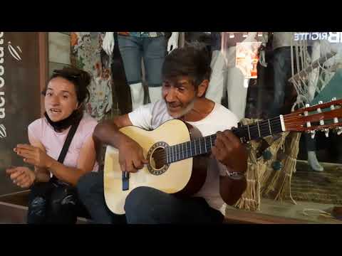 Cover "Si me das a elegir" por Juanma y Pepi.