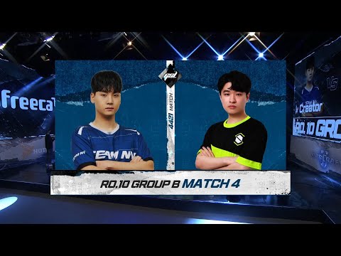[2022 GSL Season 1] Creator (P) vs. Maru (T) | Group B | Match 4 | Ro.10