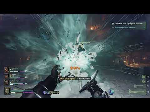 Warhammer 40,000: Darktide mit dem Psioniker/Psykinetic Full Gameplay deutsch/german