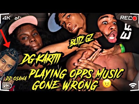I PLAYED DD OSAMA MUSIC IN FRONT OF BLITZ GZ AND DG KARTII *GONE WRONG*