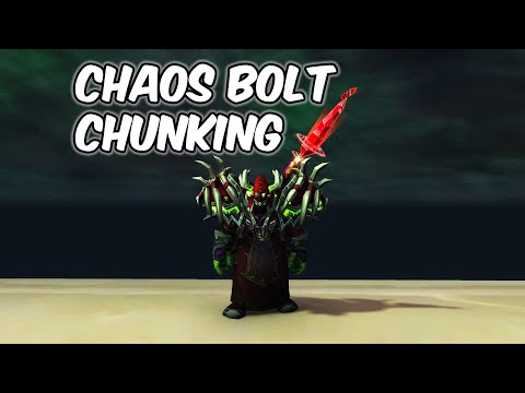 CHAOS BOLT CHUNKING - Destruction Warlock PvP - WoW Shadowlands 9.0.2