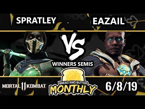 BnB 13 Mortal Kombat 11 - Spratley (Jade) Vs. Eazail (Geras) - MK 11 Winners Semis
