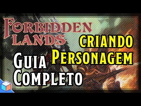 CRIANDO UM PERSONAGEM EM FORBIDDEN LANDS | TUTORIAL COMPLETO | com PJ.DISOUZA