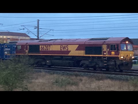 66207 at Darlington | 4E96 Mossend Euroterminal to Tees Dock