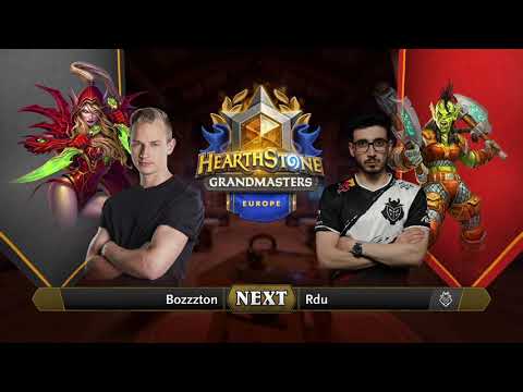 Bozzzton vs Rdu | 2021 Hearthstone Grandmasters Europe | Final | Season 1 | Week 6
