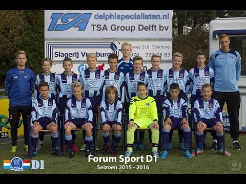 Wilhelmus D1 - Forumsport D1 1e helft 19/12/2015