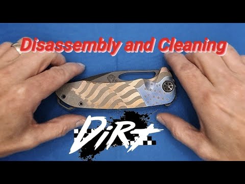 How To Disassemble and Clean the Medford Knife and Tool On Belay.
