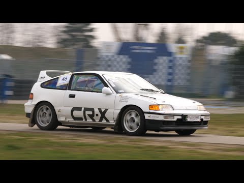 Wojciech Wiertlewski, Honda CRX - shortcut - III SuperOES Tor Poznań - 02.03.2024