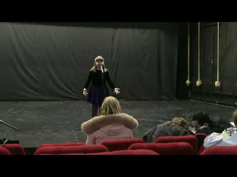 Александра Иорданова (12 лет) - "Три сестры". Конкурс. Первый этап.