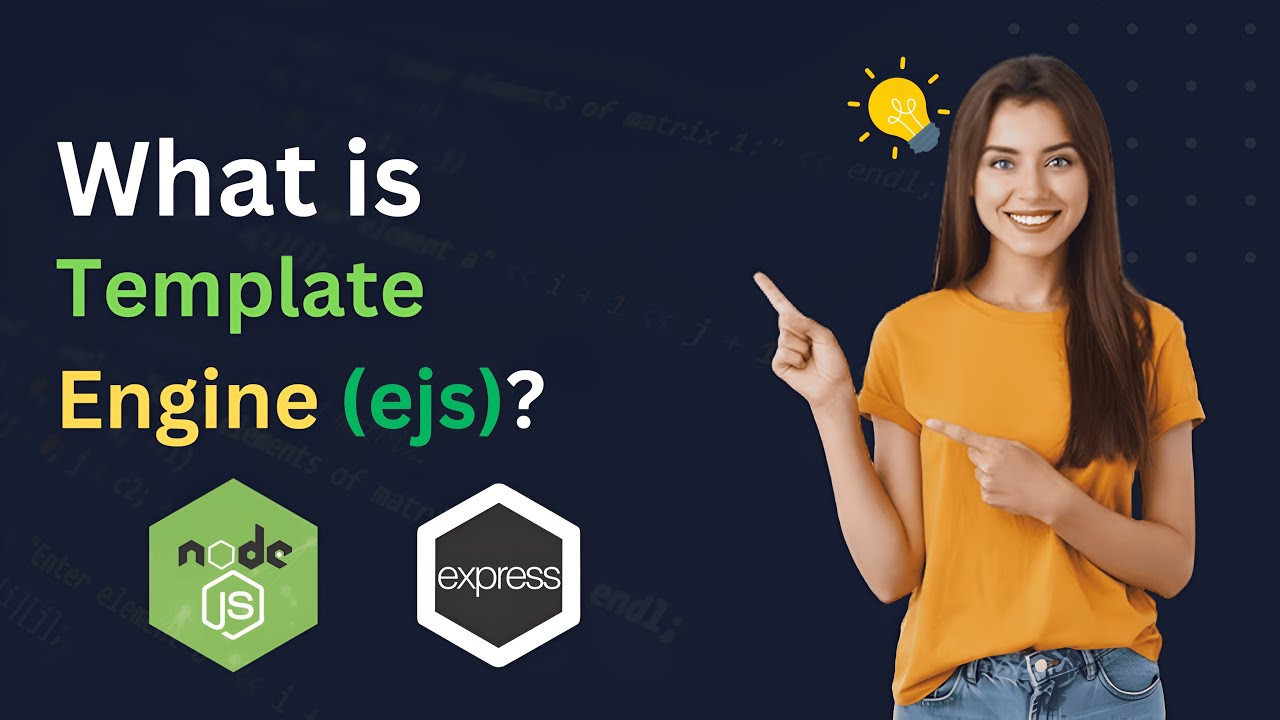 What is Template Engine in Express.js? | NodeJS