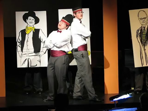 Performance of Famous Feet by the cast