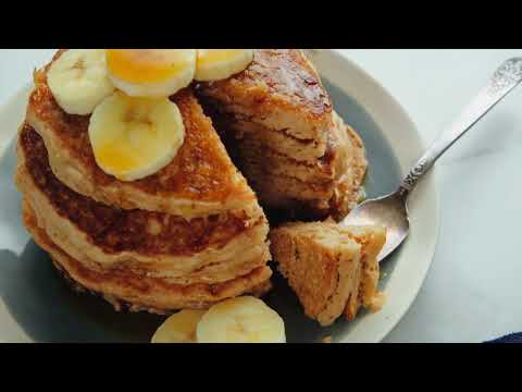 Whole Wheat Banana Pancakes