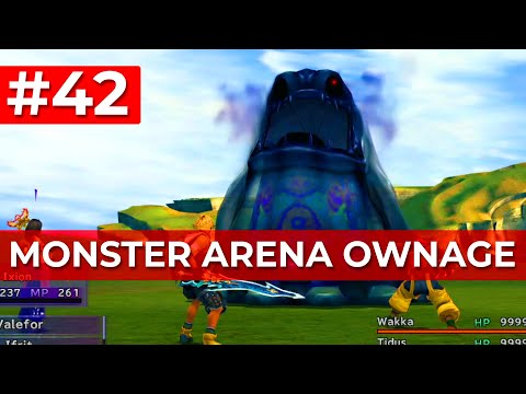 Sphere Grid Farming & Monster Arena Ownage | FFX Platinum Trophy Hunt - Part 42