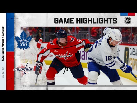Maple Leafs @ Capitals 12/17 | NHL Highlights 2022