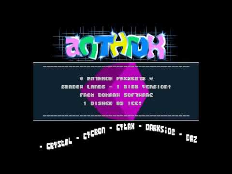 Amiga Cracktro Shadow Lands by Anthrox (1992)