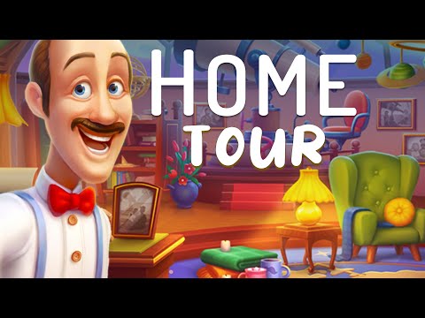 My Level 12288 House Tour in the HOMESCAPES Game