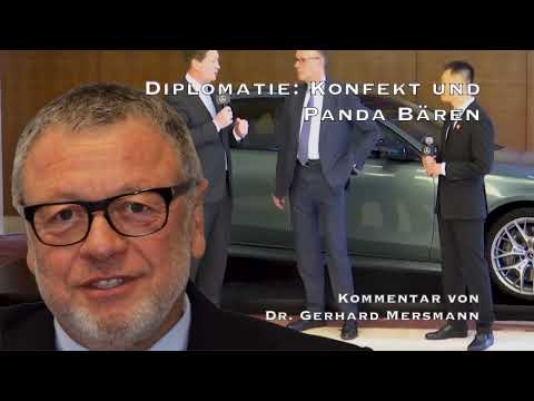 Diplomatie: Konfekt und Panda Bären