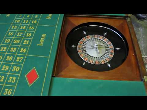 Antique French Burr Walnut Games Roulette Table 19th Century