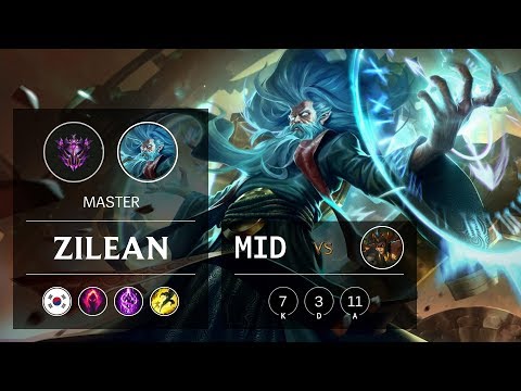 Zilean Mid vs Cassiopeia - KR Master Patch 9.20