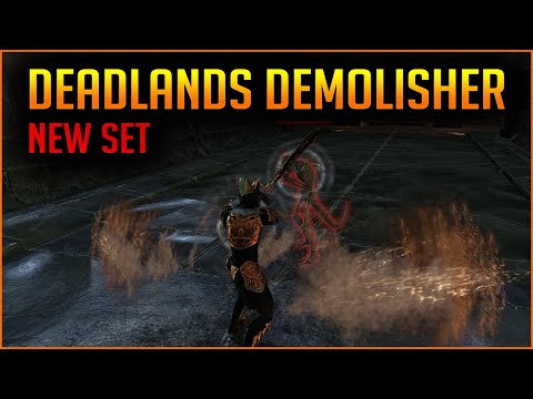 Deadlands Demolisher Set - Bash damage focused set - Deadlands DLC ESO