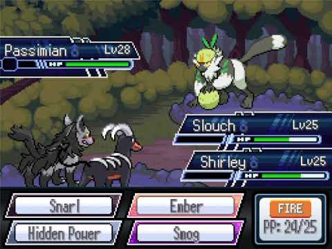 Pokemon Rejuvenation Intense Mono Dark: Dance Prodigy Rorim B & Wanderer Novae