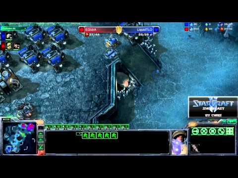 Dreamhack Invitational 2011 Quarterfinal - Game 1 - LiquidTLO (T) vs EGIdrA (Z)