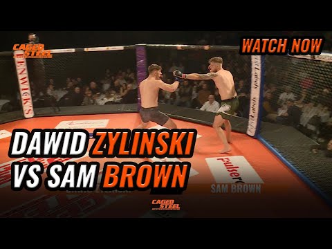 Dawid Zylinski Vs Sam Brown | Caged Steel 27 [Full Free MMA Fight]