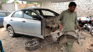 Toyota Corolla Body Shell Rebuild | Car Frame Restoration Project