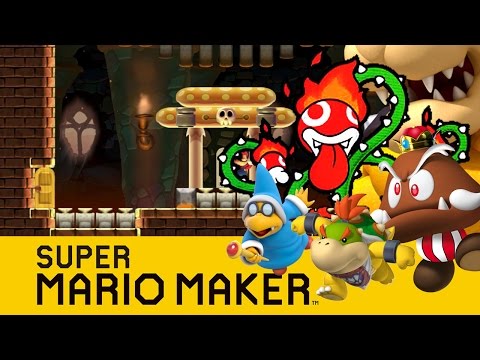 Super Mario Maker : Bowser's Ultimate Doom Castle !!