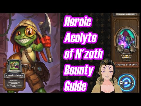 Heroic Acolyte of N'zoth Bounty Guide For Unlocking Sir Finley's Equipment Hearthstone Mercenaries