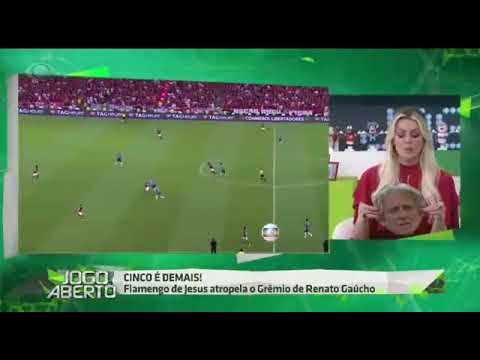 JOGO ABERTO: FLAMENGO 5X0 GRÊMIO 2019