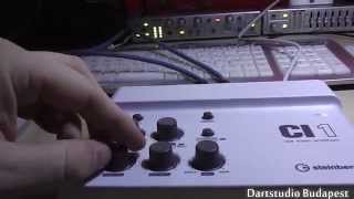 Video thumbnail for steinberg CI 1 usb audio interface UNBOXING by Pál Teleki