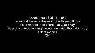 Infinite - Scared to love again (ft. Breana Marin) (lyrics)