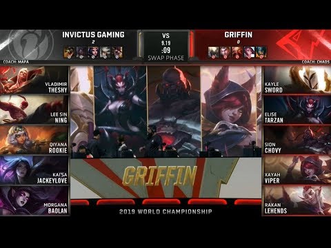 IG vs GRF Highlights Game 3 Worlds 2019 Quarter-finals | Invictus Gaming vs Griffin