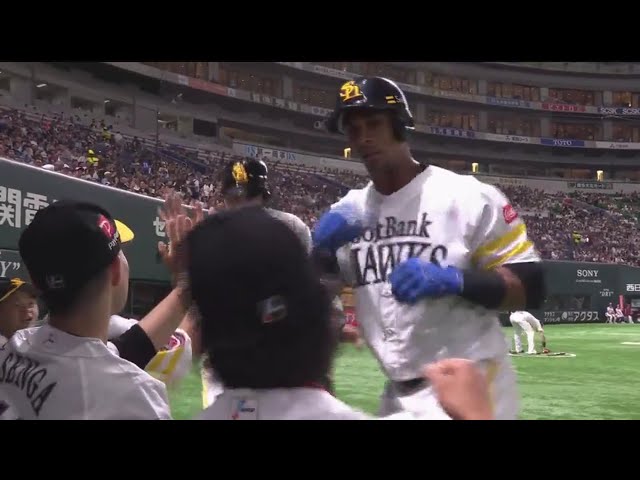 【1回裏】 初回の猛攻!! ホークス・グラシアル 18号2ランで初回に一挙3得点!! 2019/7/4 H-E