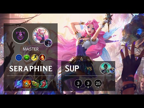 Seraphine Support vs Karma - EUW Master Patch 11.12