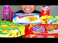 ASMR EATING JUNK FOOD MUKBANG JERRY INTENSE CRUNCHY FOOD SOUNDS NO TALKING