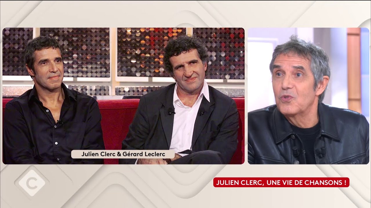 Julien Clerc, son hommage à son frère, Gérard Leclerc