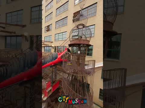 City Museum outdoor MonstroCity aerial tour