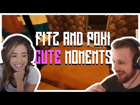 Robo Highlights - Cute Fitz And Pokimane Moments In Vanilla Minecraft