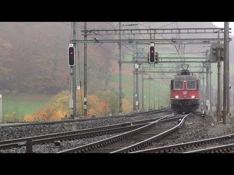 Eisenbahnen am Bözberg 07 11 2011